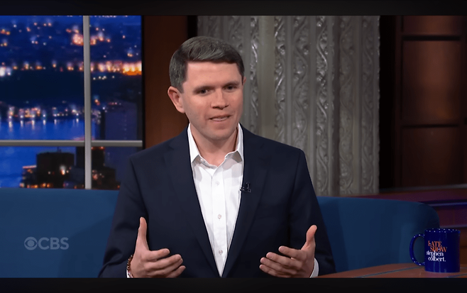 제임스 탈라리코 텍사스 주의회 하원의원이 미국 CBS 간판 토크 프로그램 '더레이트쇼'에 출연해, 트럼프 및 공화당과 유착한 미국 보수 개신교를 "기독교가 아니"라고 강하게 비판했다. 레이트쇼 유튜브 갈무리