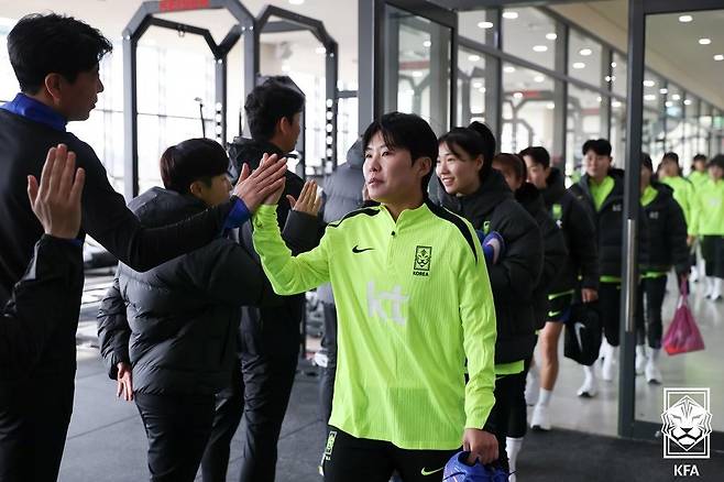 여자 축구대표팀 지소연. (대한축구협회 제공)