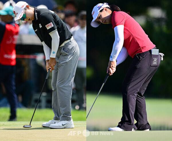 2026년 미국여자프로골프(LPGA) 투어 '아시안 스윙' HSBC 위민스 월드챔피언십에 출전한 김효주, 김세영 프로. 사진제공=ⓒAFPBBNews = News1 (사진을 무단으로 사용하지 마십시오.)