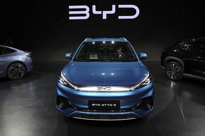 지난해 출시된 BYD의 아토3. 사진=한국경제신문
