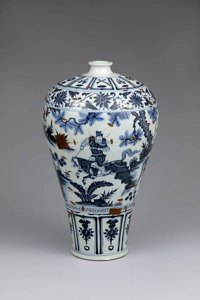 원 청화 소하월하추한신문 매병 *재판매 및 DB 금지