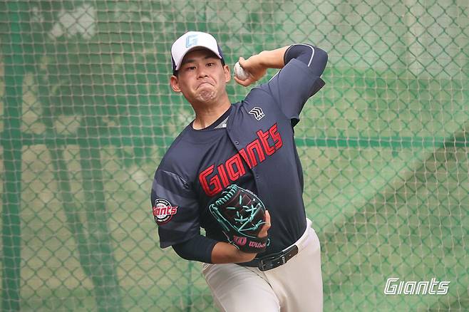 ▲ 김진욱 ⓒ롯데 자이언츠