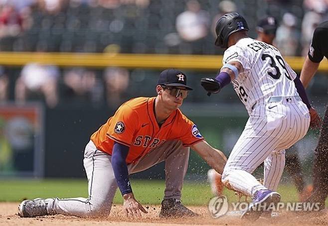 오는 3월 열리는 월드베이스볼클래식(WBC)에서 한국 대표팀 소속으로 출전하는 내야수 셰이 위트컴(휴스턴 애스트로스)이 대회에 대한 기대감을 드러냈다. AP 연합뉴스