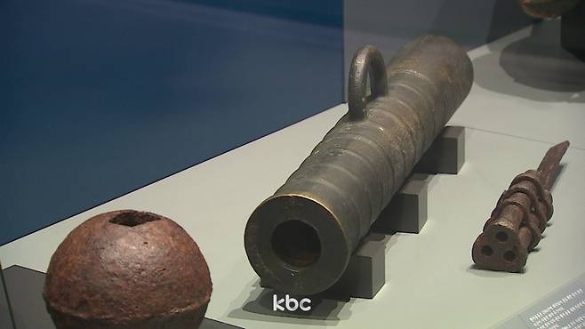 ▲남도의병역사박물관 전시품 중 일부