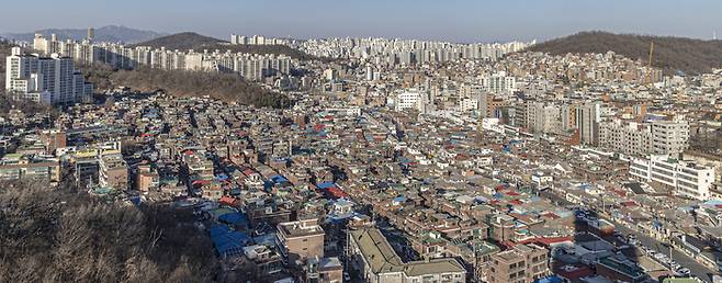 서울 빌라 전경. (매경DB)