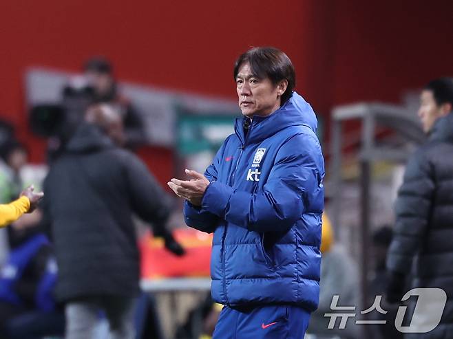 홍명보 축구대표팀 감독. ⓒ 뉴스1 박지혜 기자