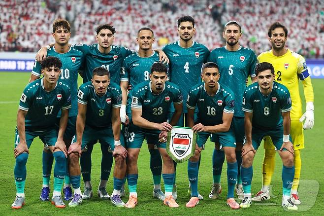 이라크 축구대표팀 ⓒ AFP=뉴스1