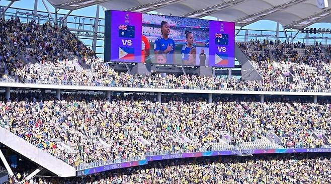 2026 아시아축구연맹(AFC) 여자 아시안컵이 지난 1일 개막전에서 대회 최다 관중을 동원했다. 아시아축구연맹 누리집 갈무리