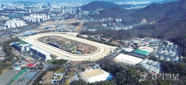과천 경마장 전경. 경기일보 DB