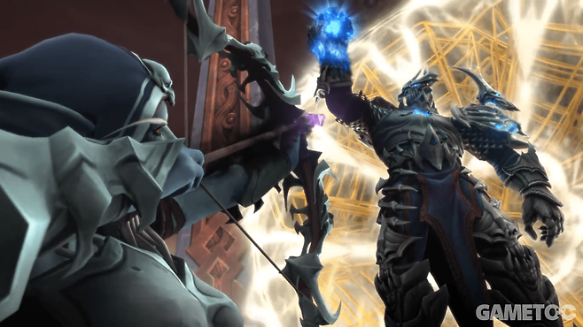 마지막에 간수를 배신하는 실바나스 (사진=어둠땅 시네마틱)