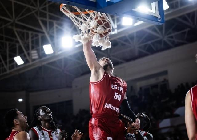 이집트 국가대표로 활약한 ‘파라오’ 아셈 마레이가 문제없이 창원 LG로 돌아왔다. 사진=FIBA 제공