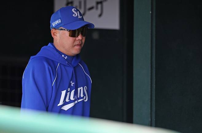 ▲ 시즌 개막 전 외국인 투수의 교체를 맞이한 박진만 삼성 감독은 최대한 좋은 쪽으로 생각 중이다 ⓒ삼성 라이온즈