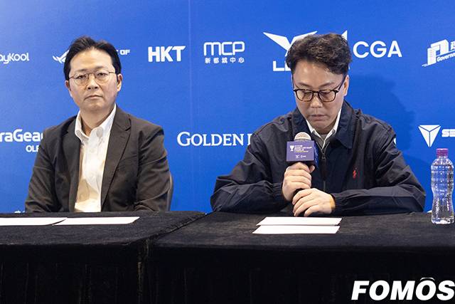 이정훈 LCK 사무총장(좌)과 커트 리 CGA 공동창업자