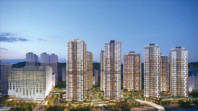 서울 노원구 월계동 ‘서울원아이파크(2028년 7월 입주 예정)’에서는 올 들어서만 분양권 34건이 사고팔렸다. 전용 84㎡ 시세가 15억원 이하일 때 거래가 활발했다. (HDC현대산업개발 제공)