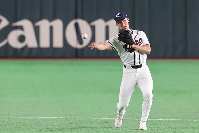 월드베이스볼클래식(WBC) 개막을 하루 앞둔 4일 일본 도쿄돔에서 한국 대표팀 김혜성이 훈련하고 있다. 사진=연합뉴스
