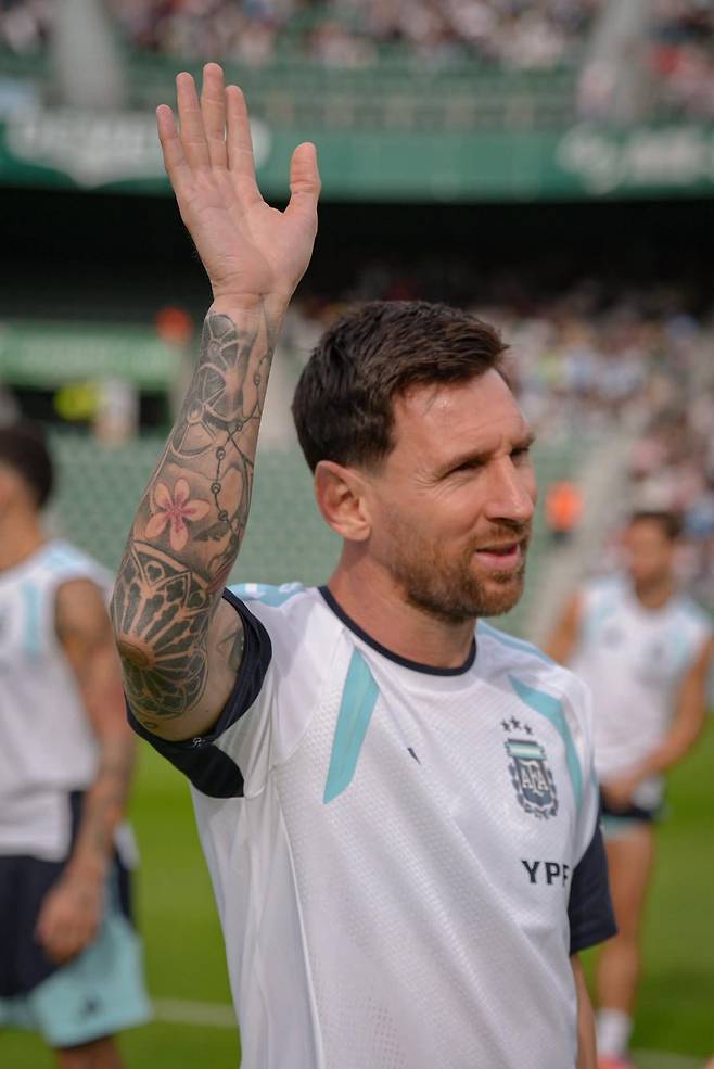 아르헨티나 축구영웅 리오넬 메시. 사진출처|리오넬 메시 페이스북