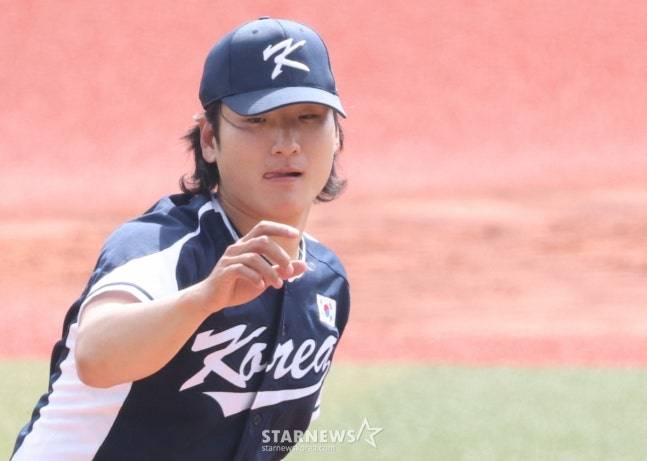 곽빈. /사진=김진경 대기자