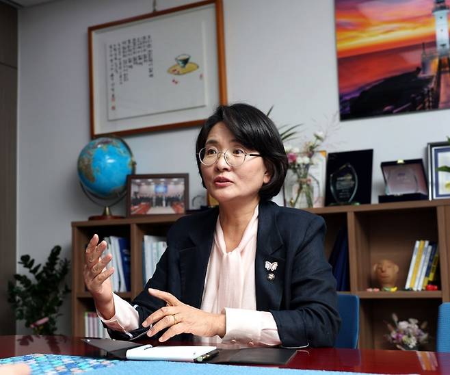 ▲ 임미애 더불어민주당 의원. 임미애 의원실 제공