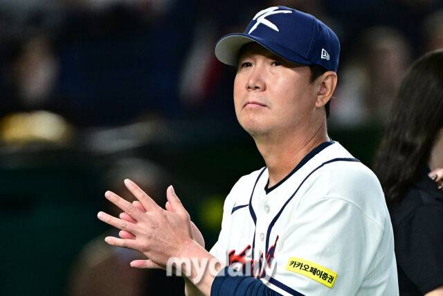 5일 일본 도쿄돔에서 열린 2026 월드 베이스볼 클래식(WBC) 조별리그 한국-체코 경기. 한국 대표팀 류지현 감독./도쿄(일본)=한혁승 기자