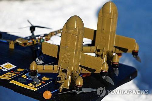 우크라이나제 '스팅' 드론 (로이터=연합뉴스) 2026년 2월 20일 우크라이나 내 비공개 장소에서 촬영된 우크라이나제 '스팅' 드론의 모습. (REUTERS/Valentyn Ogirenko/File Photo) 2026.3.6.