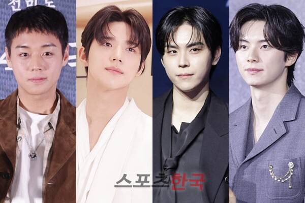 배우 박지훈, 문상민, 김도훈, 이채민(왼쪽부터) ⓒ이혜영 기자 lhy@hankooki.com