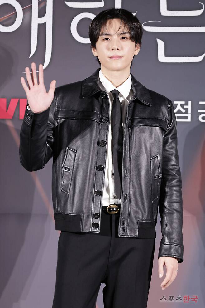 티빙 오리지널 '친애하는 X' 제작발표회에 참석한 배우 김도훈. 25.10.30 ⓒ이혜영 기자 lhy@hankooki.com