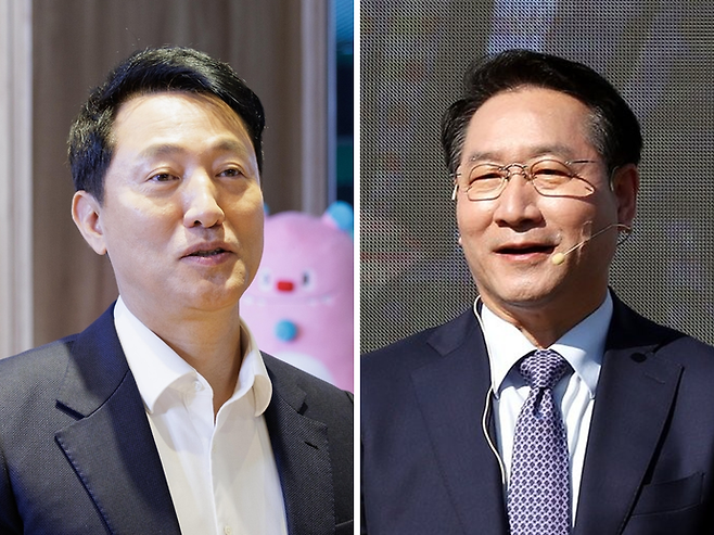 오세훈 서울시장(왼쪽)과 유정복 인천시장. 연합뉴스
