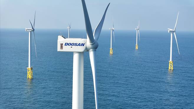 ▲제주한림해상풍력 발전기가 가동되고 있다. (사진=연합뉴스)