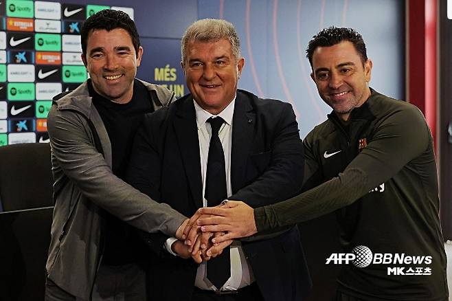 데쿠-후안 라포르타-사비 엔르난데스. 사진=ⓒAFPBBNews = News1