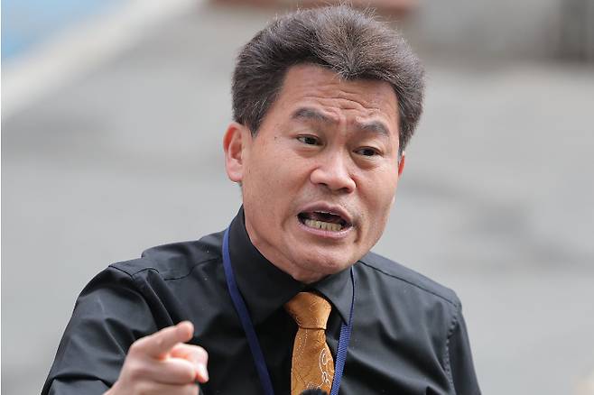 전한길 씨. 연합뉴스