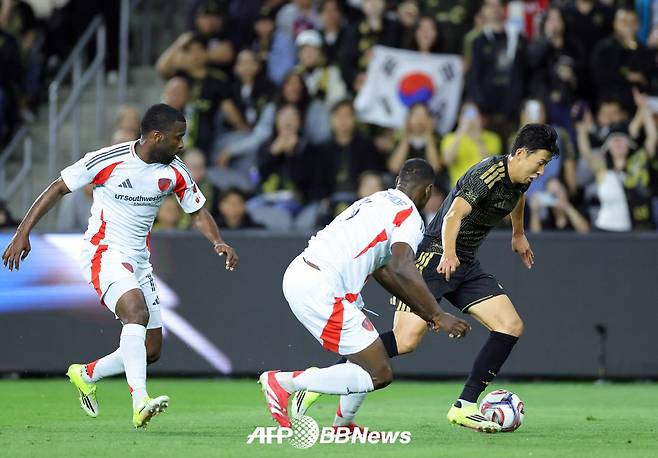 로스앤젤레스(LA)FC 손흥민. /AFPBBNews=뉴스1