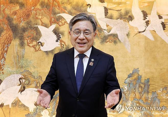 연합뉴스와 인터뷰하는 허민 국가유산청장 (서울=연합뉴스) 김주형 기자 = 허민 국가유산청장이 서울 종로구 국립고궁박물관에서 연합뉴스와 인터뷰하고 있다. 2026.3.9 kjhpress@yna.co.kr