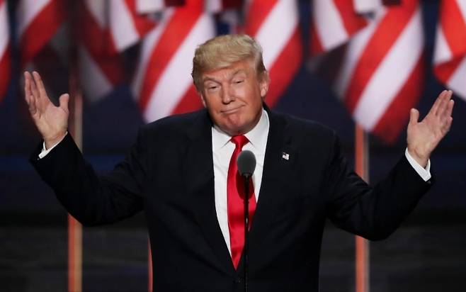 도널드 트럼프 미국 대통령 자료사진