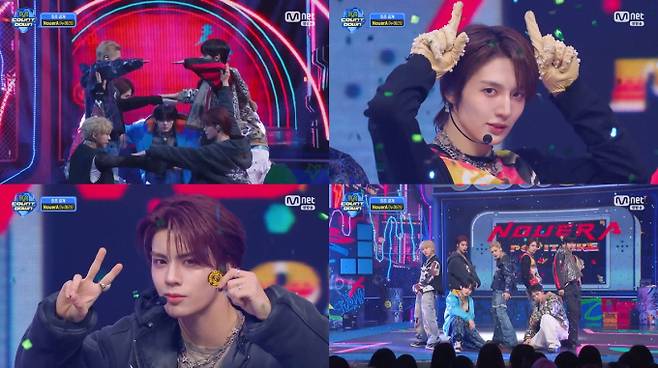 누에라, 엠카서 ‘팝 잇 라이크’ 무대 선물 (출처: Mnet)