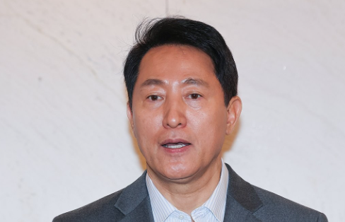 지방선거 후보 공천등록 관련 입장 밝히는 오세훈 시장/출처:연합뉴스