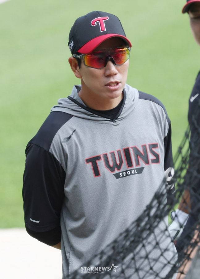 모창민 LG 1군 타격코치. /사진=김진경 대기자