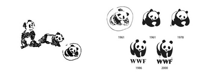 세계자연기금은 1961년 설립 당시부터 단체 로고에 멸종위기종을 대표하는 판다를 사용하고 있다. 세계자연기금 제공