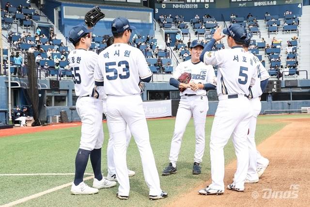 NC 선수단. 사진=NC 제공