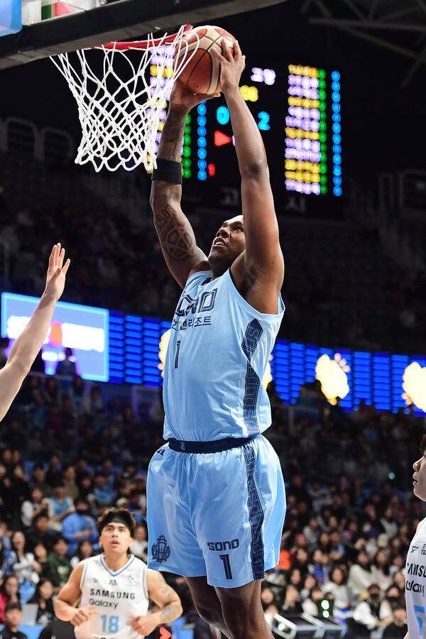 고양 소노 네이던 나이트. /사진=KBL