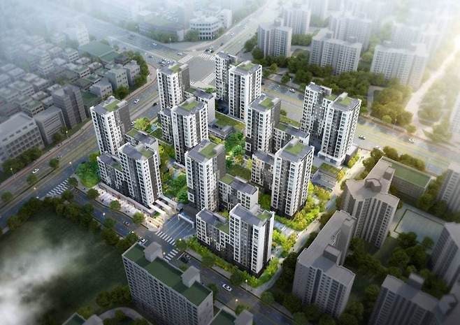 마곡지구 17단지 조감도. SH 제공