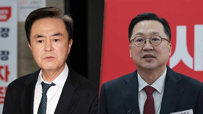 김태흠 충남지사, 이장우 대전시장