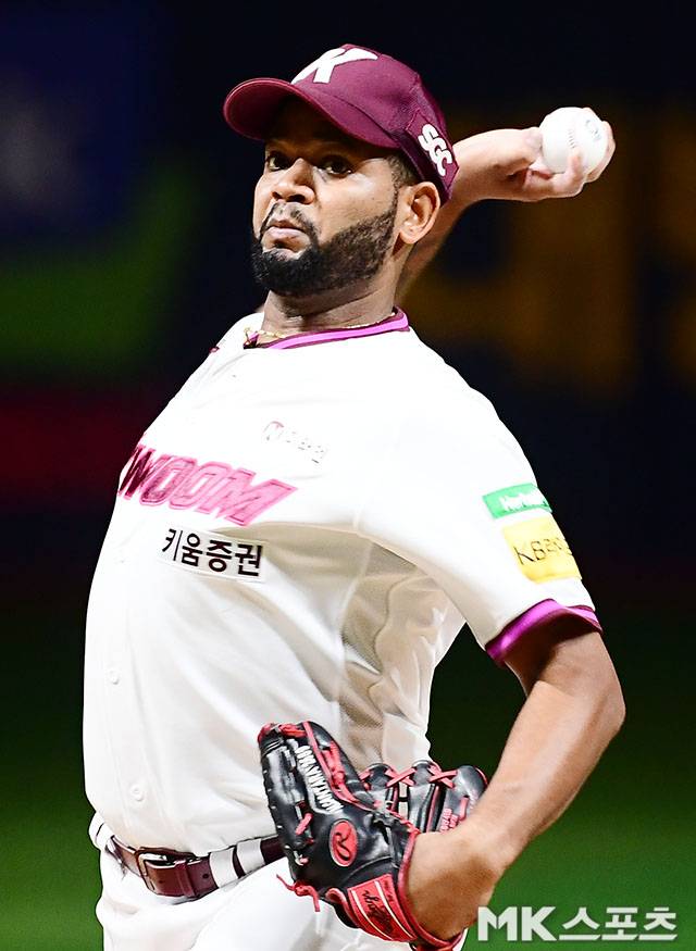 키움 알칸타라. 사진=김영구 기자