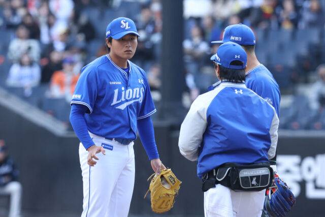 삼성 라이온즈 왼손 이승현./삼성 라이온즈