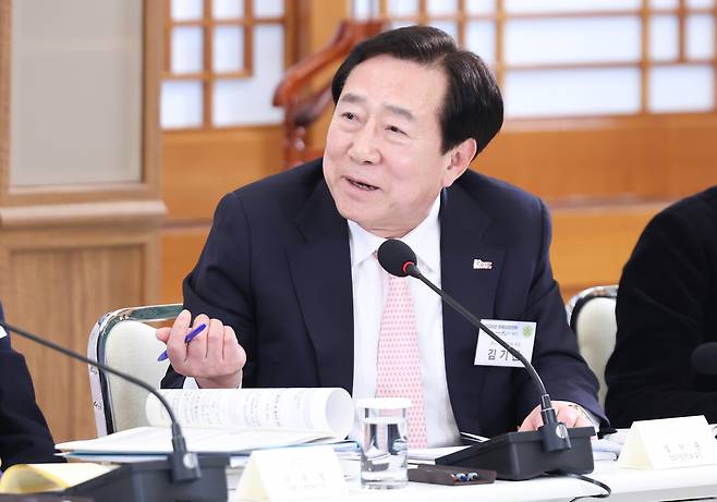 김기문 중소기업중앙회장. 뉴스1