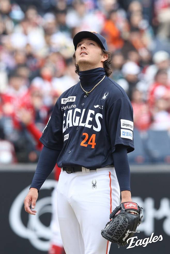 ▲ 오웬 화이트 ⓒ한화 이글스