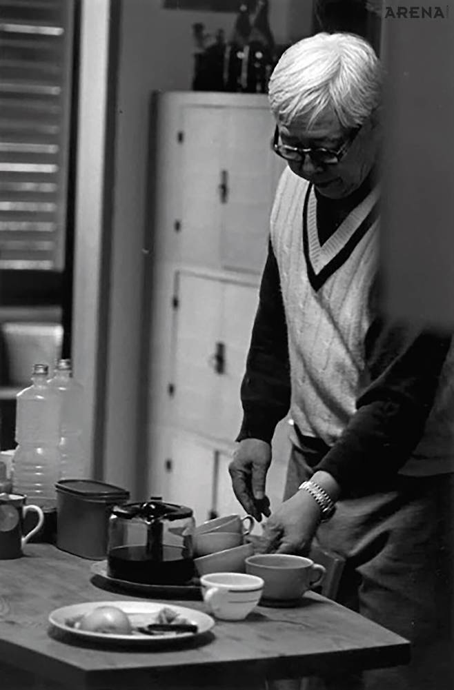 윤형근 © 사진 윤성렬, PKM 갤러리 제공