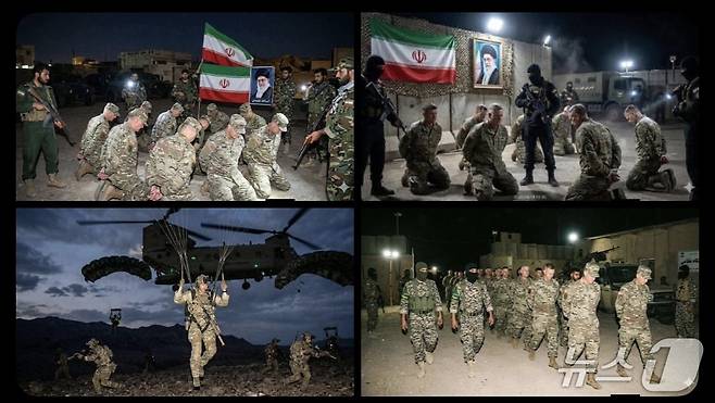 소셜미디어 엑스(X)에 퍼진 미군 포로 장면 이미지. 미군 특수부대가 이란군에 붙잡힌 것처럼 묘사됐지만 로이터 통신은 해당 이미지들이 인공지능으로 제작된 가짜 콘텐츠라고 보도했다. 2026.03.16/뉴스1(엑스 갈무리)