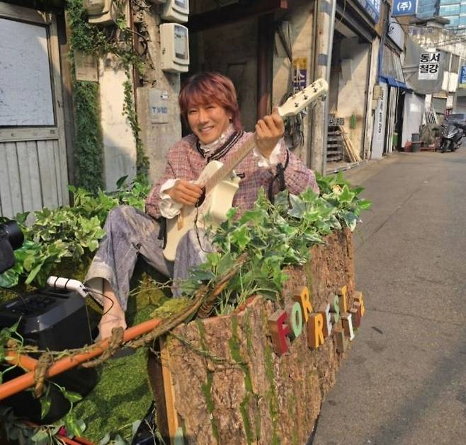 가수 김장훈. 인스타그램