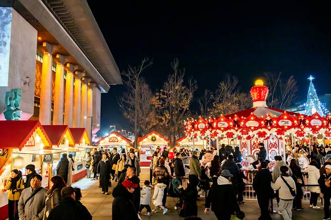 지난해 12월 열린 겨울 축제인 ‘서울 윈터 페스티벌’의 모습. 서울시 제공