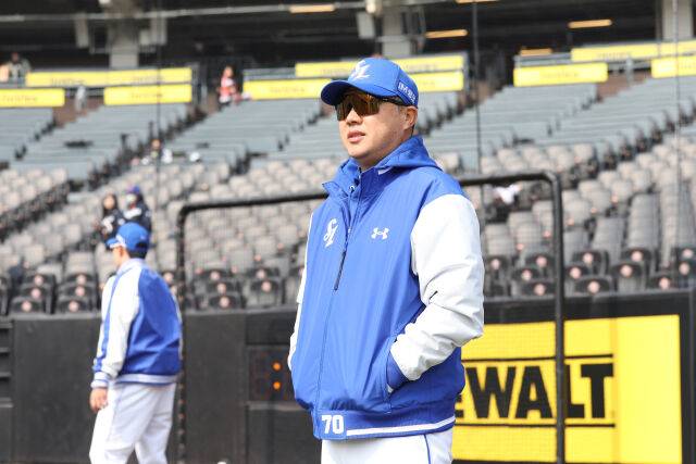 삼성 라이온즈 박진만 감독./삼성 라이온즈